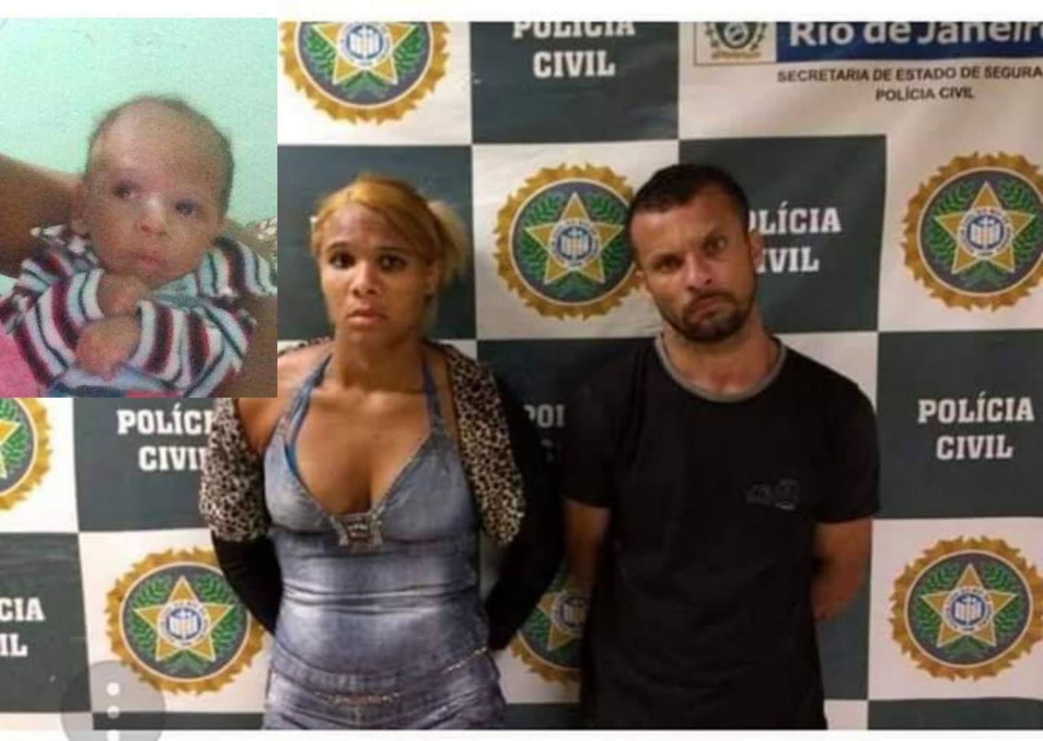 MONSTROS!!! BEBÊ É MORTO POR MÃE E PADRASTO NO RJ!!