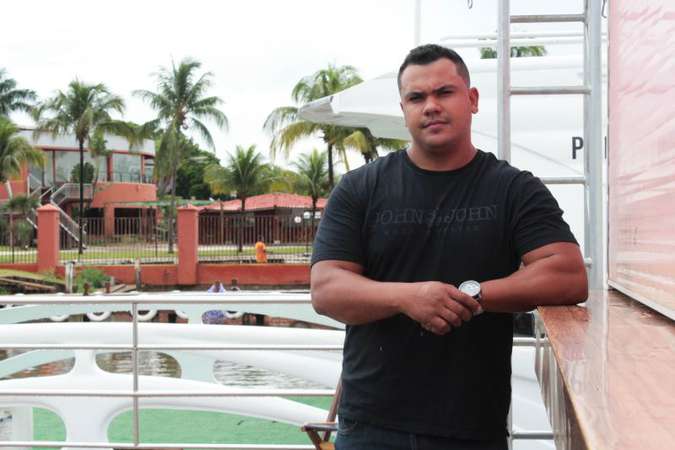 Rodrigo Melchior investiu, com o sócio, em um bar flutuante(foto: Marília Lima/CB/D.A Press)