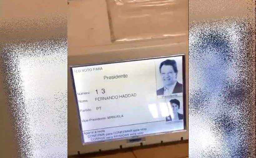 URGENTE!!! Denúncia de urna com voto para Haddad será investigada