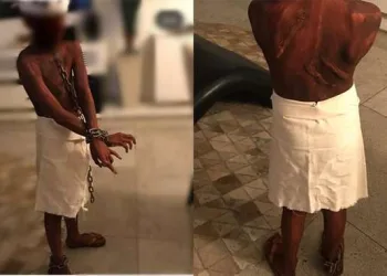 Mãe que fantasiou filho de escravo pede desculpas; MP investiga o caso