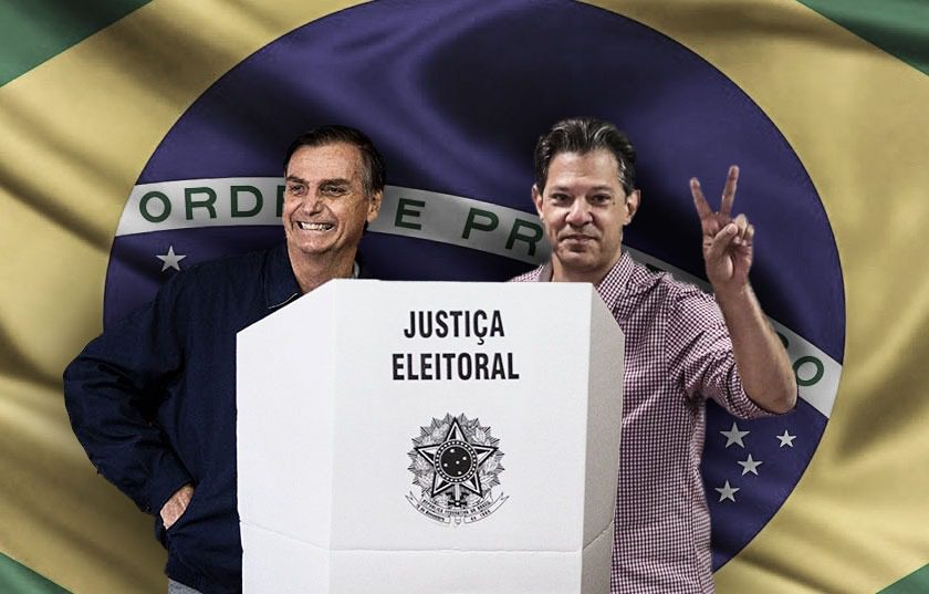 Ibope: Bolsonaro tem 59% dos votos válidos. Haddad soma 41%