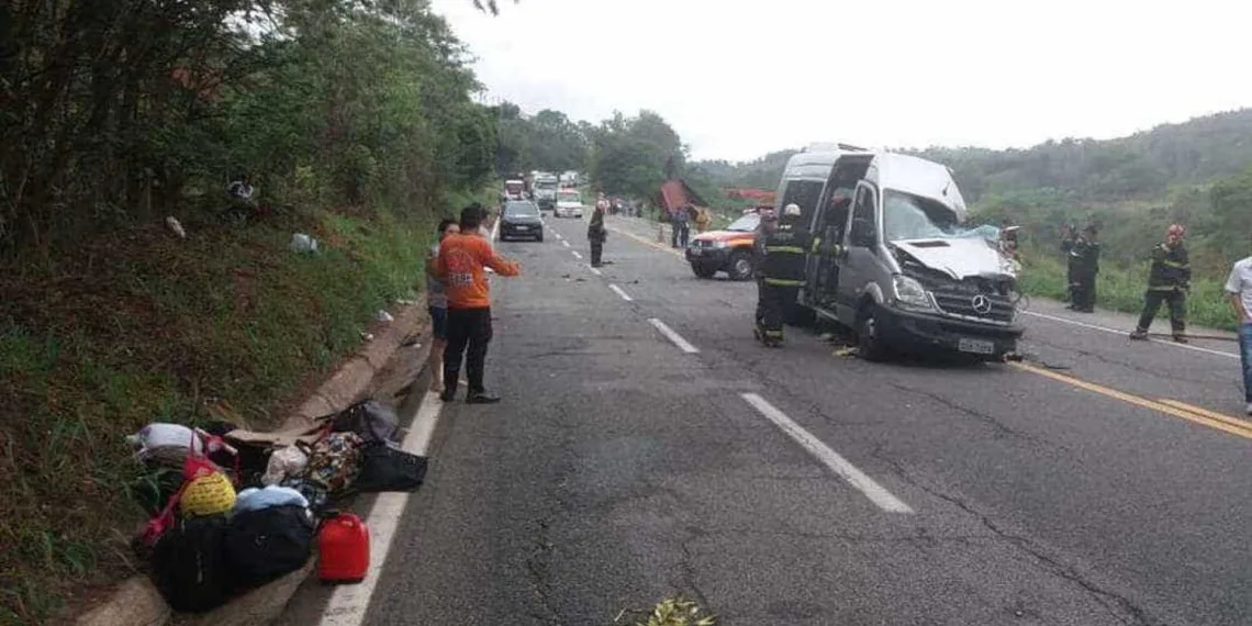Acidente na BR-381 deixa seis mortos e nove feridos