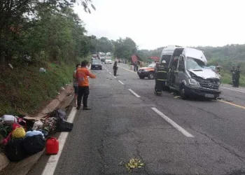 Acidente na BR-381 deixa seis mortos e nove feridos