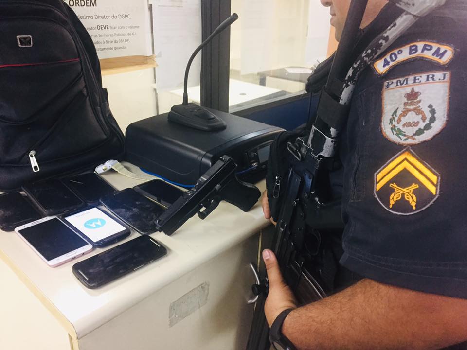 POLICIA PRENDE 4 BANDIDOS EM  CAMPO GRANDE!!! PRA CIMA DELES!!!