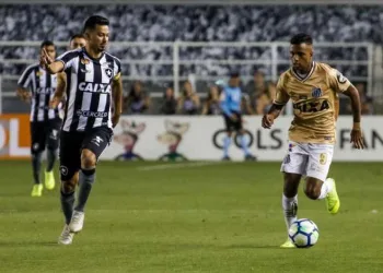 Botafogo empata com o Santos e dá adeus a qualquer chance de Libertadores