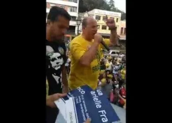 Filho de Witzel sobre destruição de placa a Marielle: Ali perdi meu pai