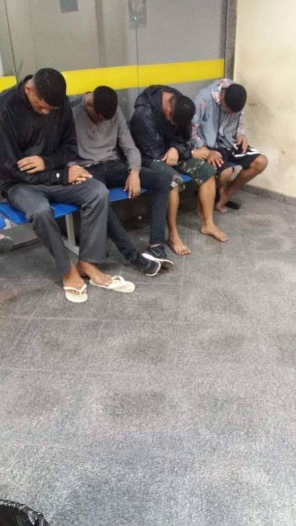 QUATRO BANDIDOS SÃO PRESOS EM CAMPO GRANDE!! VOCÊ FOI VITIMA DESSES GANSOS? ( FOTOS)