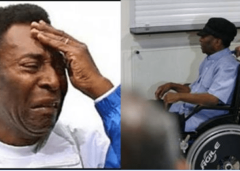 DEPOIS DE ABANDONAR SUA FILHA NO LEITO EM ESTADO TERMINAL, PELÉ NÃO CONSEGUE MAIS ANDAR