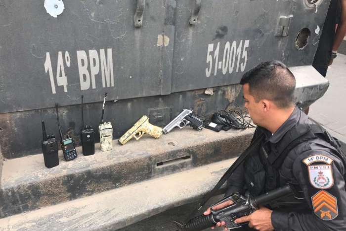 Polícia prende quatro suspeitos em comunidade  na Zona Oeste do Rio