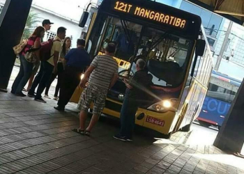 ATIVAÇÃO DA LINHA 121T CAXIAS X MANGARATIBA (VIA ESTRADA DO CAMPINHO) ESTRADA DO ENCANAMENTO.