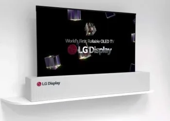 LG vai lançar televisão que pode ser enrolada