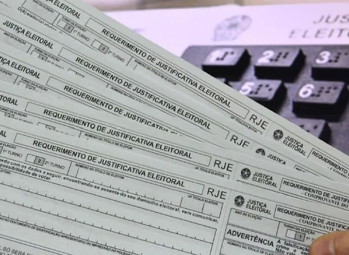 Prazo para justificar ausência ao 1º turno encerra nesta quinta-feira dia 6 de dezembro.