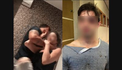 Jovem que agrediu namorada é espancado por amigos da vítima.