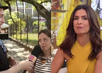 Fátima Bernardes é surpreendida com recado de entrevistada para namorado