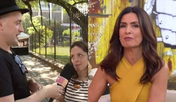 Fátima Bernardes é surpreendida com recado de entrevistada para namorado