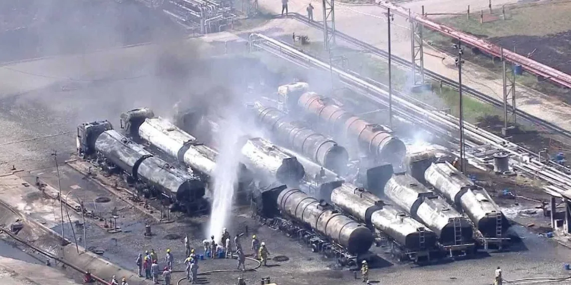 Incêndio na Refinaria de Manguinhos já foi controlado