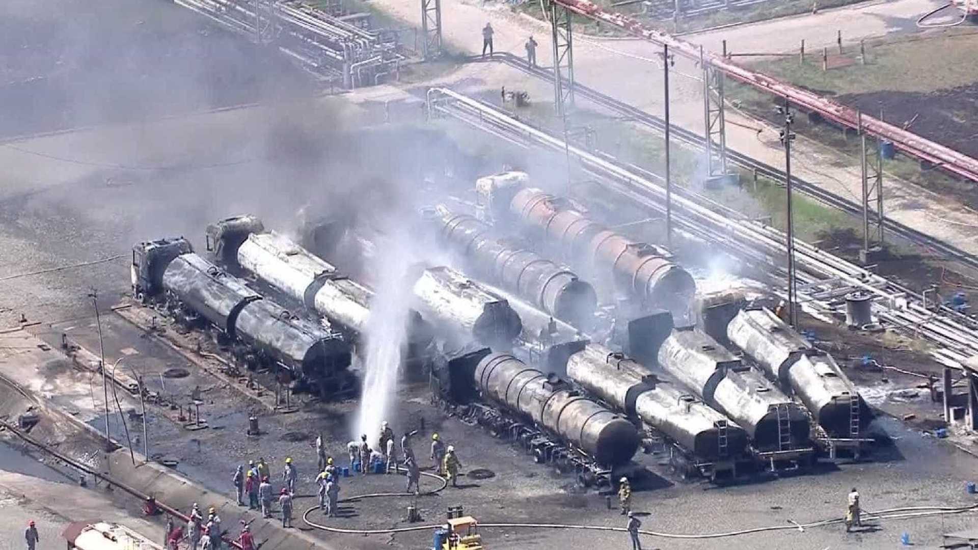 Incêndio na Refinaria de Manguinhos já foi controlado