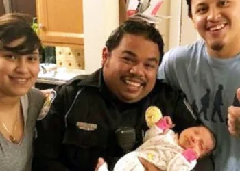 Policial salva criança engasgada: “Deus me colocou no lugar certo!”
