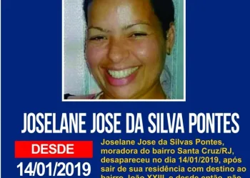 Mulher desaparece ao visitar parentes na Zona Oeste