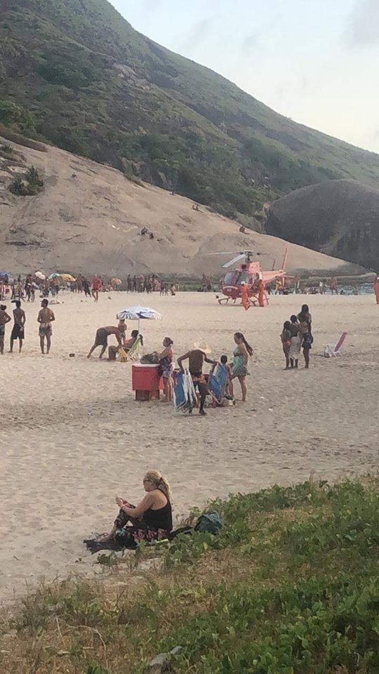 HOMEM ABUSOU DO MAR NO RECREIO E QUASE PERDE A VIDA