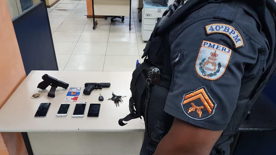 POLICIA PRENDE TRÊS BANDIDOS EM CAMPO GRANDE!! PRA CIMA DELES!!