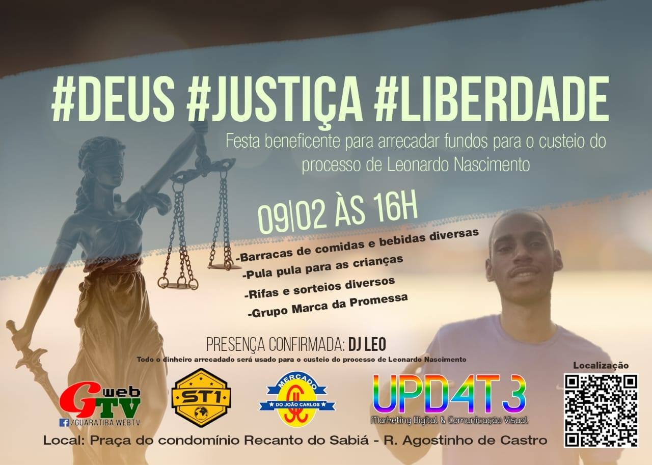 FESTA BENEFICENTE PARA ARRECADAR FUNDOS PARA O CUSTEIO DO PROCESSO DE LEONARDO NASCIMENTO