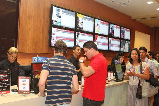 CINEMARK VAGAS DE ATENDENTE – R$ 1.040,00 – COM E SEM EXPERIENCIA