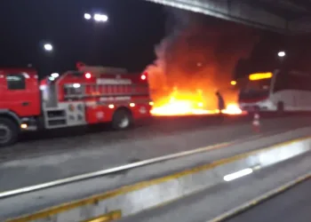 INCÊNDIO DE GRANDES PROPORÇÕES EM EMPRESA DE ÔNIBUS EM CAMPO GRANDE!!