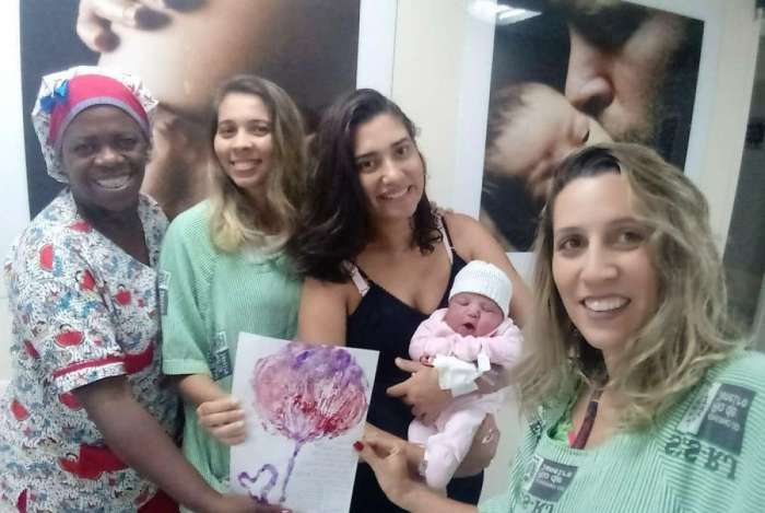 Primeira bebê carioca de 2019 nasceu na Zona Oeste