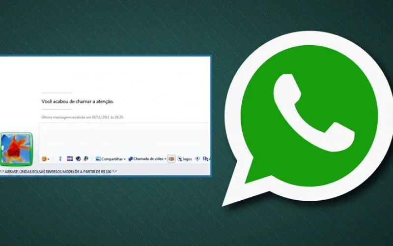 WhatsApp copia o MSN e vai inserir o botão de chamar a atenção