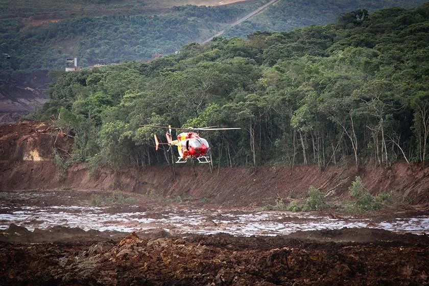 Brumadinho: confirmados sete mortos, cinco feridos e 200 desaparecidos