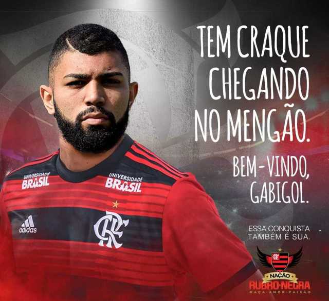 Flamengo oficializa contratação de Gabigol