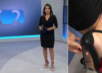 Apresentadora da Globo passa sufoco  ao vivo durante jornal
