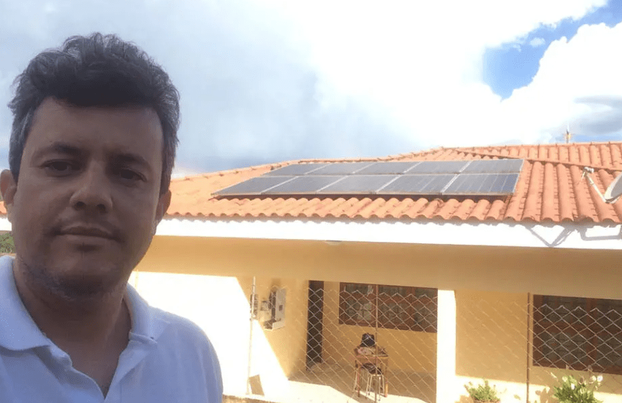 Com energia do sol, conta de luz de engenheiro cai de R$ 310 para R$ 35 por mês