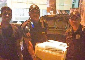 PMs se sensibilizam e doam ar-condicionado a pai de menino com paralisia cerebral
