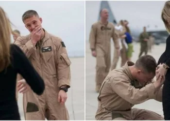 SOLDADO RETORNA DA GUERRA DEPOIS DE 2 ANOS E SE SURPREENDE…