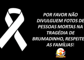 Campanha para NÃO exposição de corpos das vítimas de Brumadinho nas redes sociais
