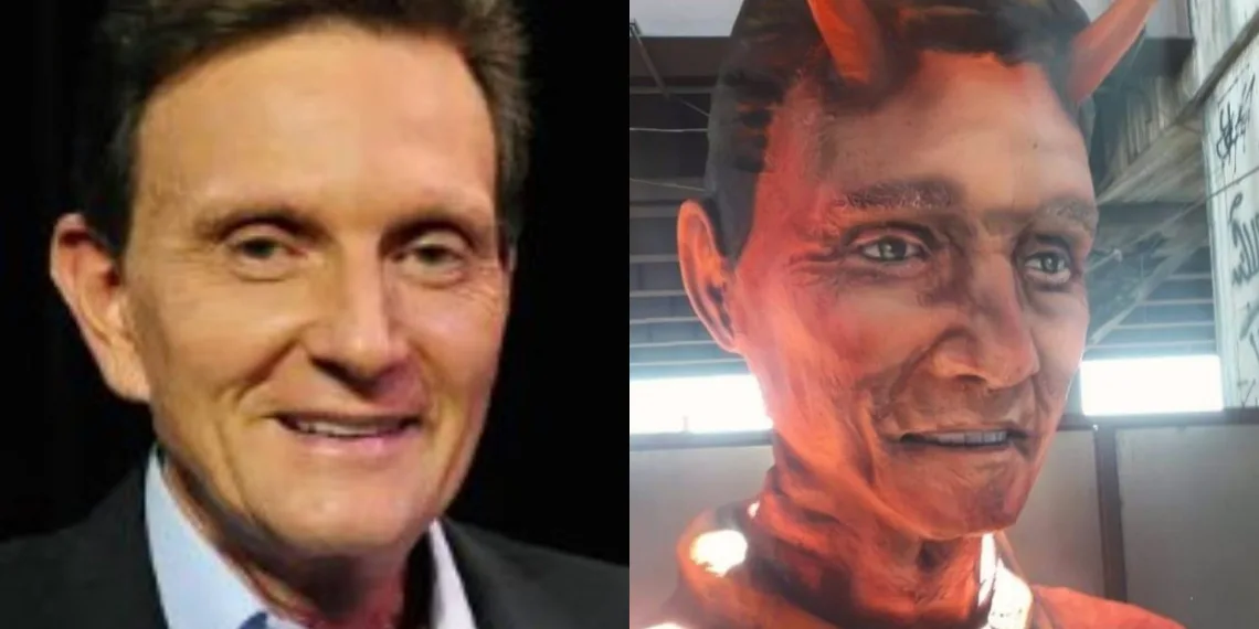 Satanás entra na justiça contra escola de samba: “Nunca me senti tão ofendido”