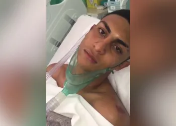 Vídeo. “Pai, estou bem, tá?”, diz sobrevivente de fogo no Flamengo