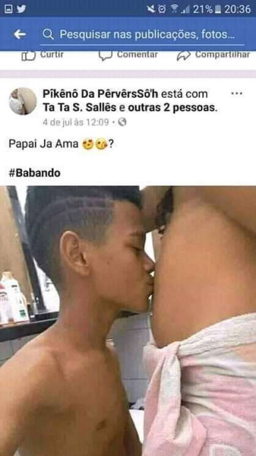 Garoto de 11 anos publica fotos no Facebook comemorando gravidez da ‘namorada’ e revolta internautas: ‘Papai já ama”