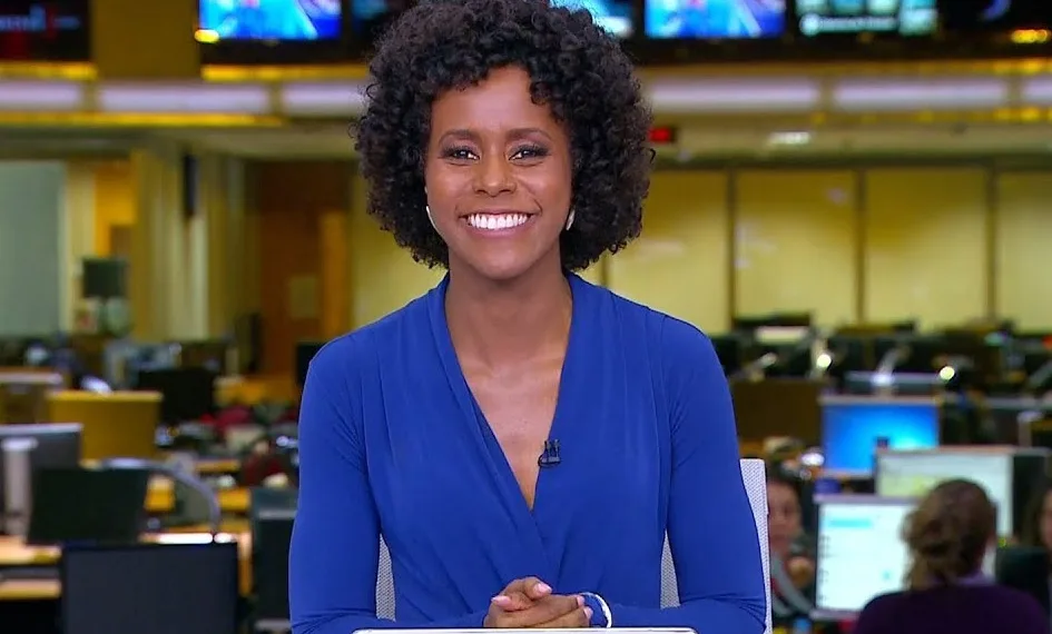 Maju será primeira jornalista negra a assumir bancada do “Jornal Nacional”