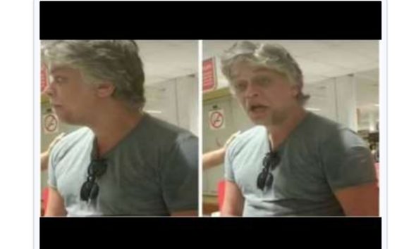 Por trás desta imagem, existem um homem que sofre, pede socorro e não é piada