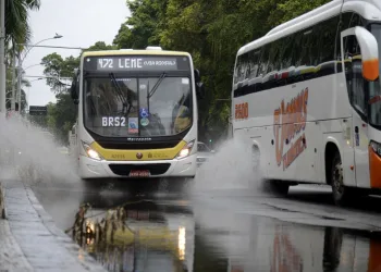 chuva causou menos estragos do que temporal na semana passada