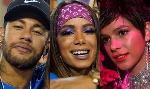 Após vídeo de Neymar e Anitta se beijando viralizar na web, Bruna Marquezine usa texto para mandar recado