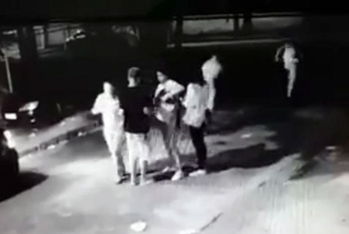 Bandido corre atrás de vítima durante assalto em Campo Grande