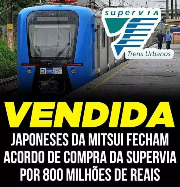 JAPONESES COMPRAM SUPERVIA.