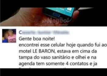 O cara tentou devolver o celular que achou no motel mas foi pego pela esposa e se deu mal