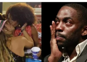 Esposa de Lázaro Ramos é flagrada beijando mulher no carnnaval, que também é famosa e casada