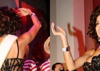 Fio dental mega cavado de Deborah Secco deu o que falar no Baile do Copa; veja
