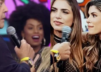 Bailarina surpreende e constrange Faustão ao vivo